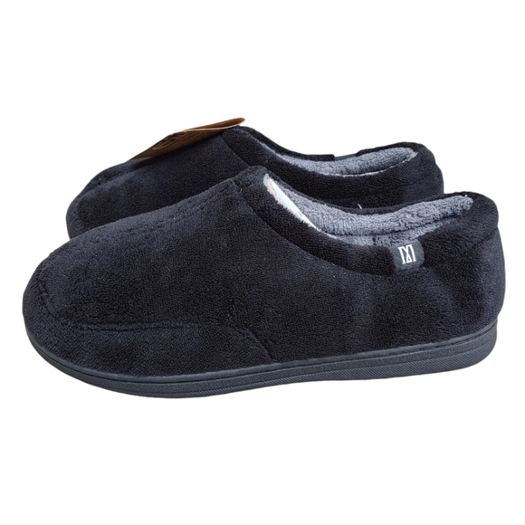 NWT Merrimac Size 10 Minimalist Memory Foam Black Slippers - Picture 4 of 10